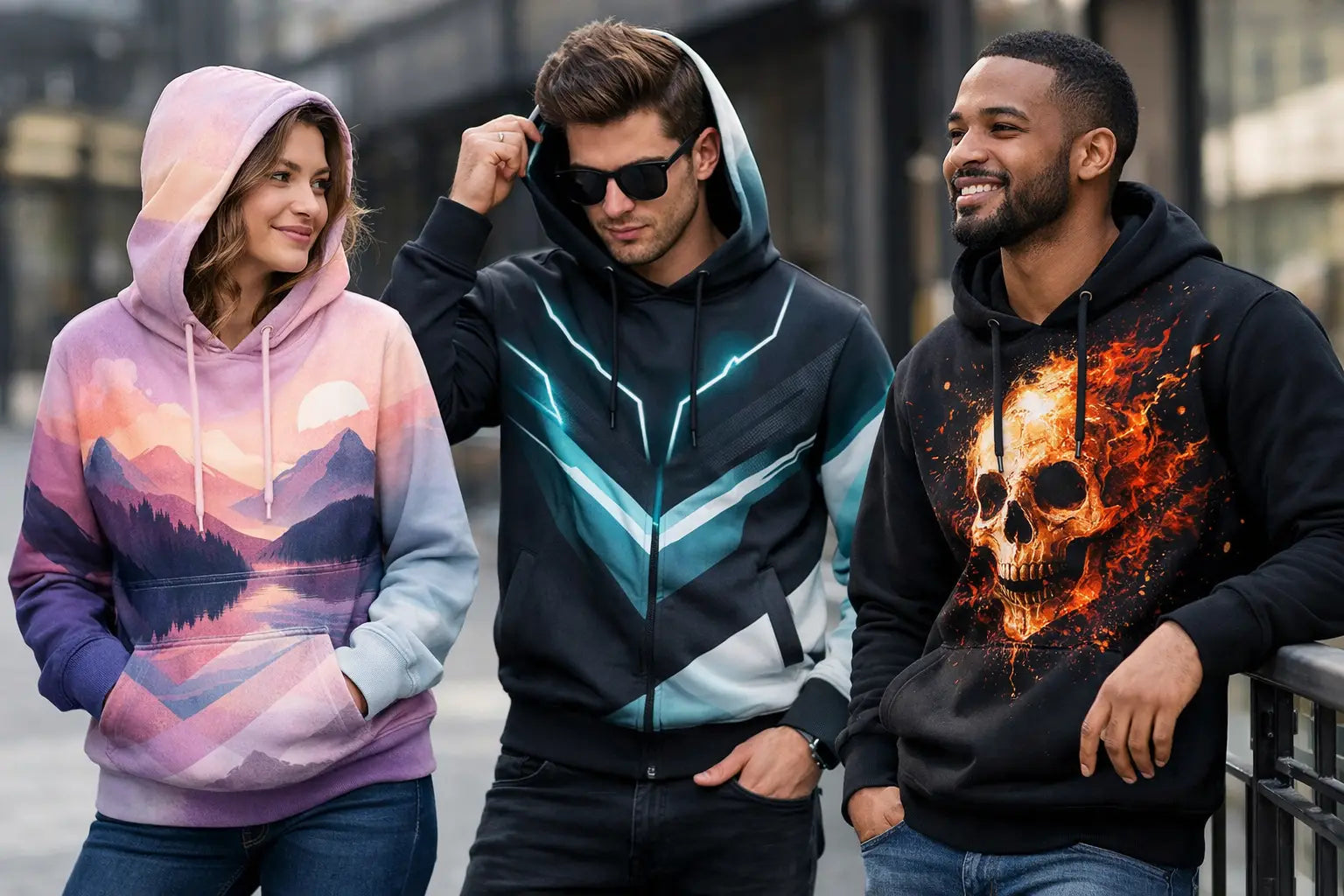 Sudaderas diseños originales para vestir tu momento
