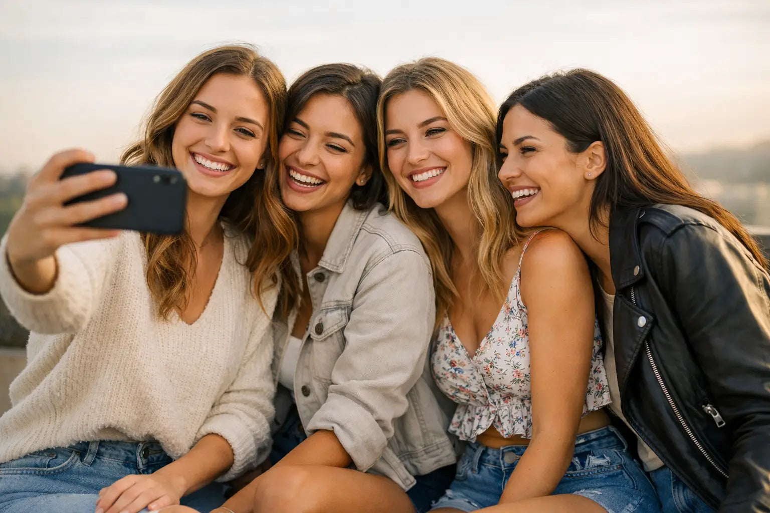 8 ideas de ropa casual para fotos amigas