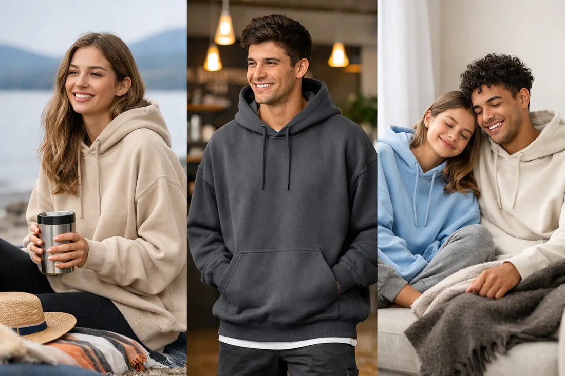 Sudaderas oversize unisex cómodas para tus planes