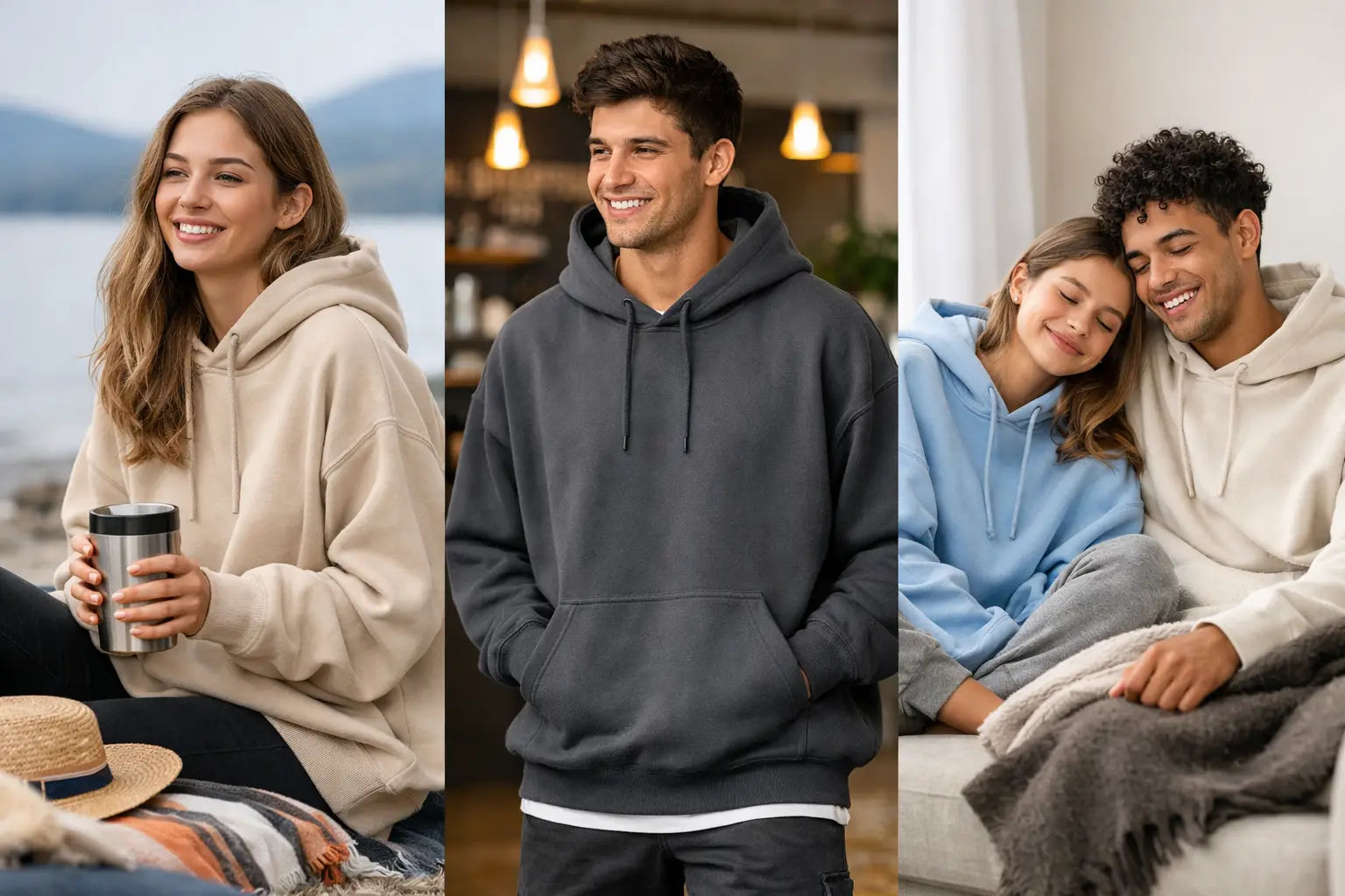 Sudaderas oversize unisex cómodas para tus planes