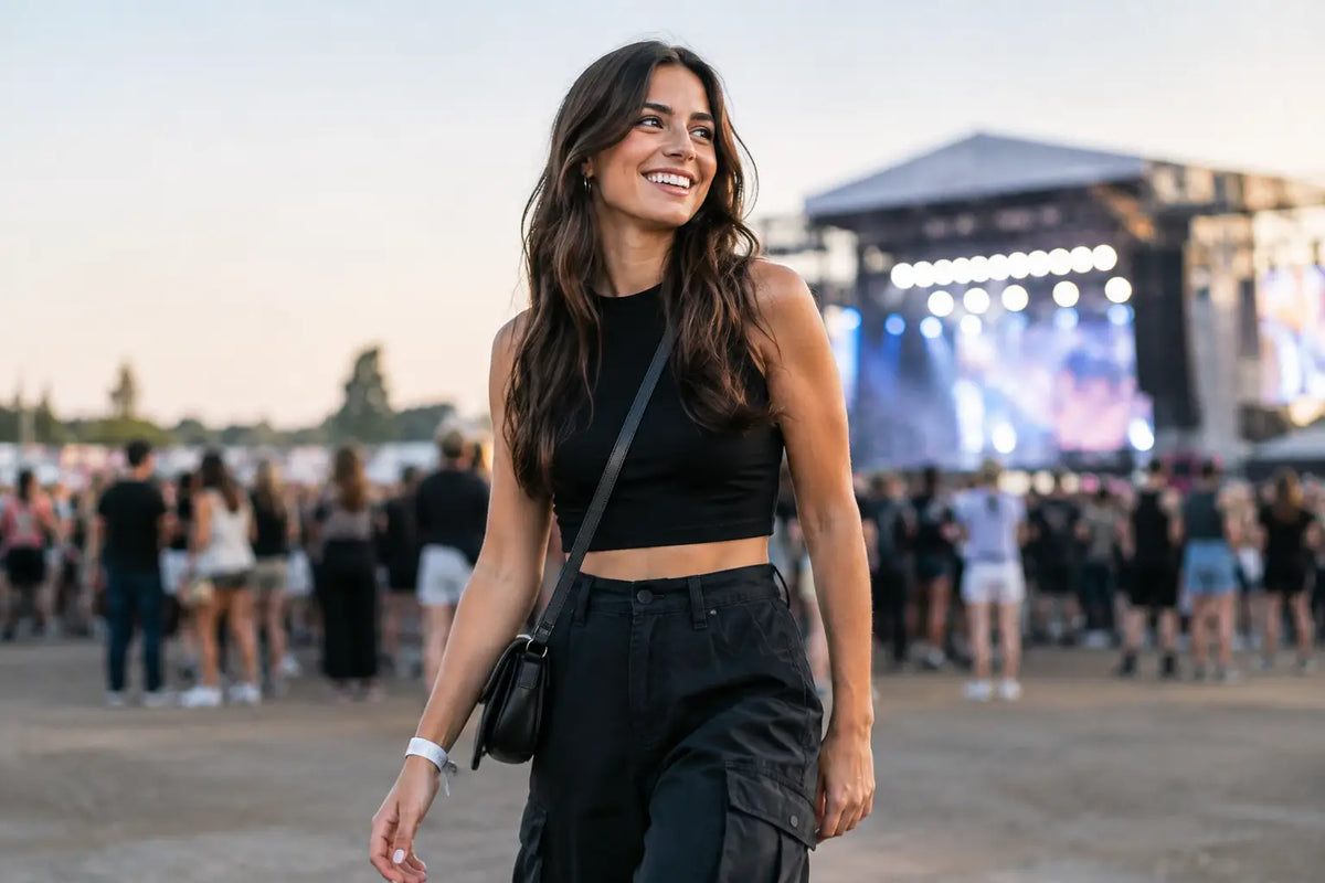Looks para conciertos sin sufrir toda la noche