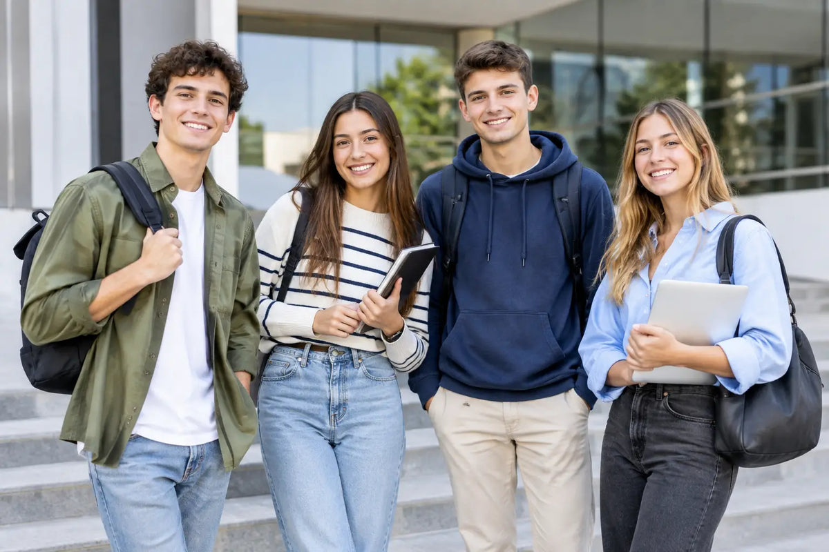 Looks universitarios modernos para todos los días