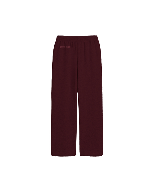 BURGUNDY PANTS