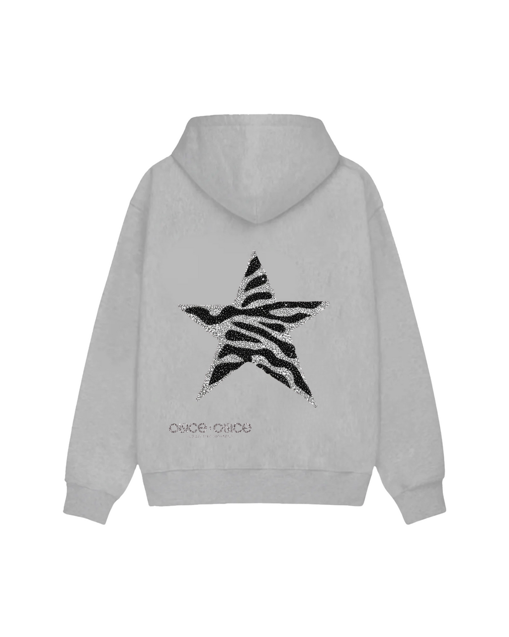 GLITTER ZEBRA STAR